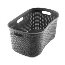 Rattan Laundry Basket Charcoal Rattan Laundry Basket Charcoal