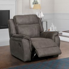 Taylor Manual Recliner in Grey Taylor Manual Recliner in Grey