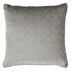Florence Cushion Poly Filled Silver 55x55 Florence Cushion Poly Filled Silver 55x55