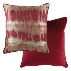 Inca Cushion Poly Filled Burgundy 43x43