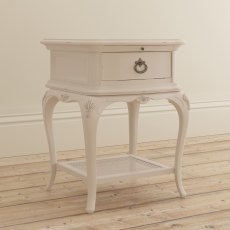 Willis & Gambier Ivory Bedroom 1 Drawer Bedside Chest