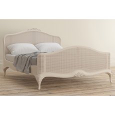 Willis & Gambier Ivory Bedroom King Bedstead High End Set