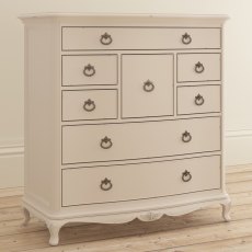 Willis & Gambier Ivory Bedroom 8 Drawer Chest