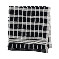 D W Bond Brecon Tea Towel Black D W Bond Brecon Tea Towel Black