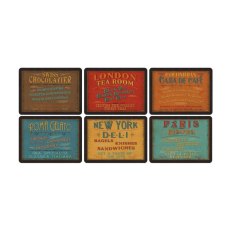Pimpernel Lunchtime Placemats X 6 Pimpernel Lunchtime Placemats X 6