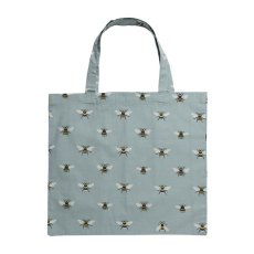Sophie Allport Bees Teal Folding shopping Bag