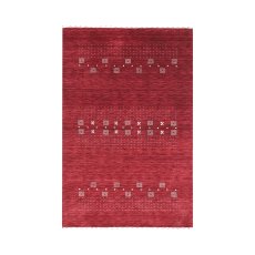 Lori Loom Burgandy Rug