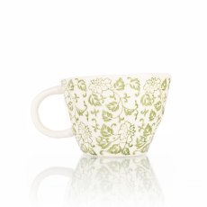Sipp Green Floral Mug Sipp Green Floral Mug