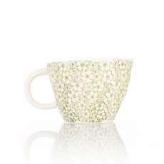 Siip Green Floral Mug 3