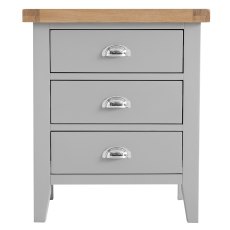 Tenby Grey Extra Large Bedside Table Tenby Grey Extra Large Bedside Table