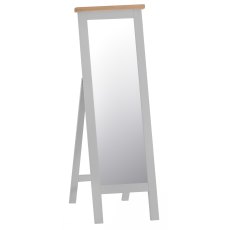 Tenby Grey Cheval Mirror Tenby Grey Cheval Mirror