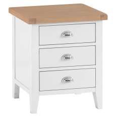 Tenby Off White Extra Large Bedside Table Tenby Off White Extra Large Bedside Table