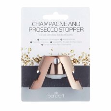 Barcraft Copper Champagne and Prosecco Stopper