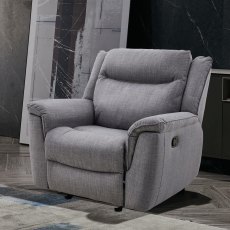 Mayfair Power Recliner Chair in Grey Mayfair Power Recliner Chair in Grey