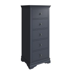 Sorrento Midnight 5 Drawer Wellington Sorrento Midnight 5 Drawer Wellington