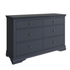 Sorrento Midnight 6 Drawer Chest Sorrento Midnight 6 Drawer Chest