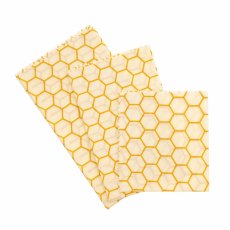 Kitchen Pantry Pack of 3 White Honeycomb Beeswax Wraps Kitchen Pantry Pack of 3 White Honeycomb Beeswax Wraps