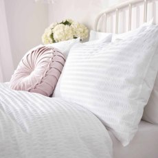 Laura Ashley Emma Seersucker Duvet Cover Set