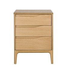Ercol Rimini 3 Drawer Bedside Ercol Rimini 3 Drawer Bedside
