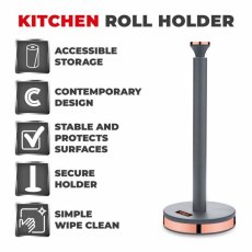 Tower Cavaletto Towel Pole Grey