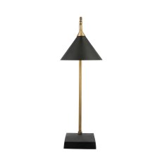 Zeta Black & Antique Brass Table Lamp Zeta Black & Antique Brass Table Lamp