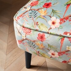 Wilby Accent Chair in Birds of Paradise Fabric Wilby Accent Chair in Birds of Paradise Fabric
