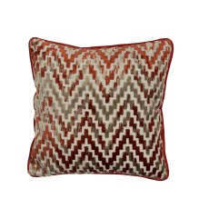 Sundour San Remo Burnt Orange Filled Cushion Sundour San Remo Burnt Orange Filled Cushion
