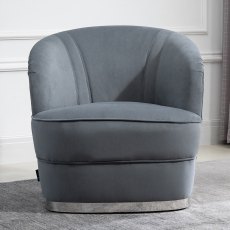 Cleo Accent chair in grey Cleo Accent chair in grey