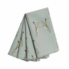 Sophie Allport Boxing Hares pack of 4 Napkins Sophie Allport Boxing Hares pack of 4 Napkins