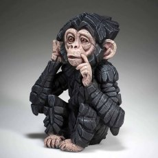 Edge Sculptures - Baby Chimpanzee 'Hear No Evil'