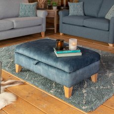 Molly Legged Ottoman Molly Legged Ottoman