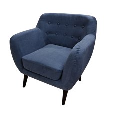 Apollo Accent Chair Wool Denim Apollo Accent Chair Wool Denim