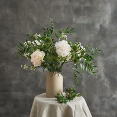 Floralsilk Green Dianthus Spray