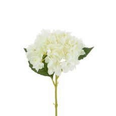 Floralsilk White Hydrangea Stem