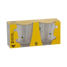 Price and Kensington Sweet Bee Set of two Glass Mugs Price and Kensington Sweet Bee Set of two Glass Mugs