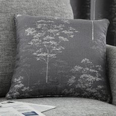 Curtina Elmwood Graphite Cushion Curtina Elmwood Graphite Cushion