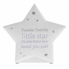 Bambino Star Shaped Resin Money Box