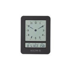 Acctim Sinclair Black Alarm Clock