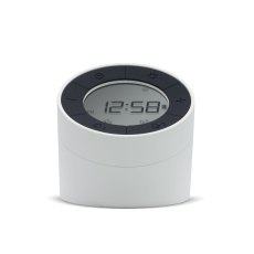 Acctim Jowie White Alarm Clock