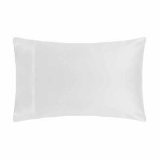 Belledorm White 300 Thread Count Bamboo Plain Dyed Housewife Pillowcase Pair Belledorm White 300 Thread Count Bamboo Plain Dyed Housewife Pillowcase Pair