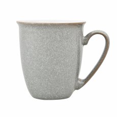 Denby Elements Light Grey Coffee Beaker Mug Denby Elements Light Grey Coffee Beaker Mug