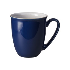 Denby Elements Dark Blue Coffee Beaker Mug Denby Elements Dark Blue Coffee Beaker Mug