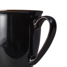 Denby Elements Black Coffee Beaker Mug