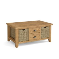 Burlington Large Coffee Table with Basket Burlington Large Coffee Table with Basket