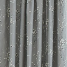 Laura Ashley Pussy Willow Steel Grey Curtains