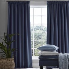 Laura Ashley Stephanie Midnight Curtains