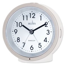 Acctim Caleb White Smartlite Clock