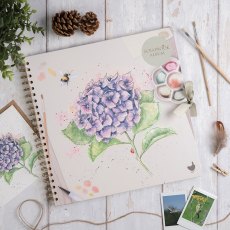 Wrendale Hydrangea Scrapbook Album