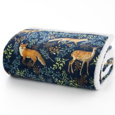 Fox & Deer Printed Fleece