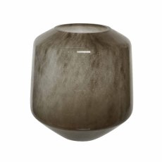 Kaemingk Dark Brown Glass Vase Kaemingk Dark Brown Glass Vase